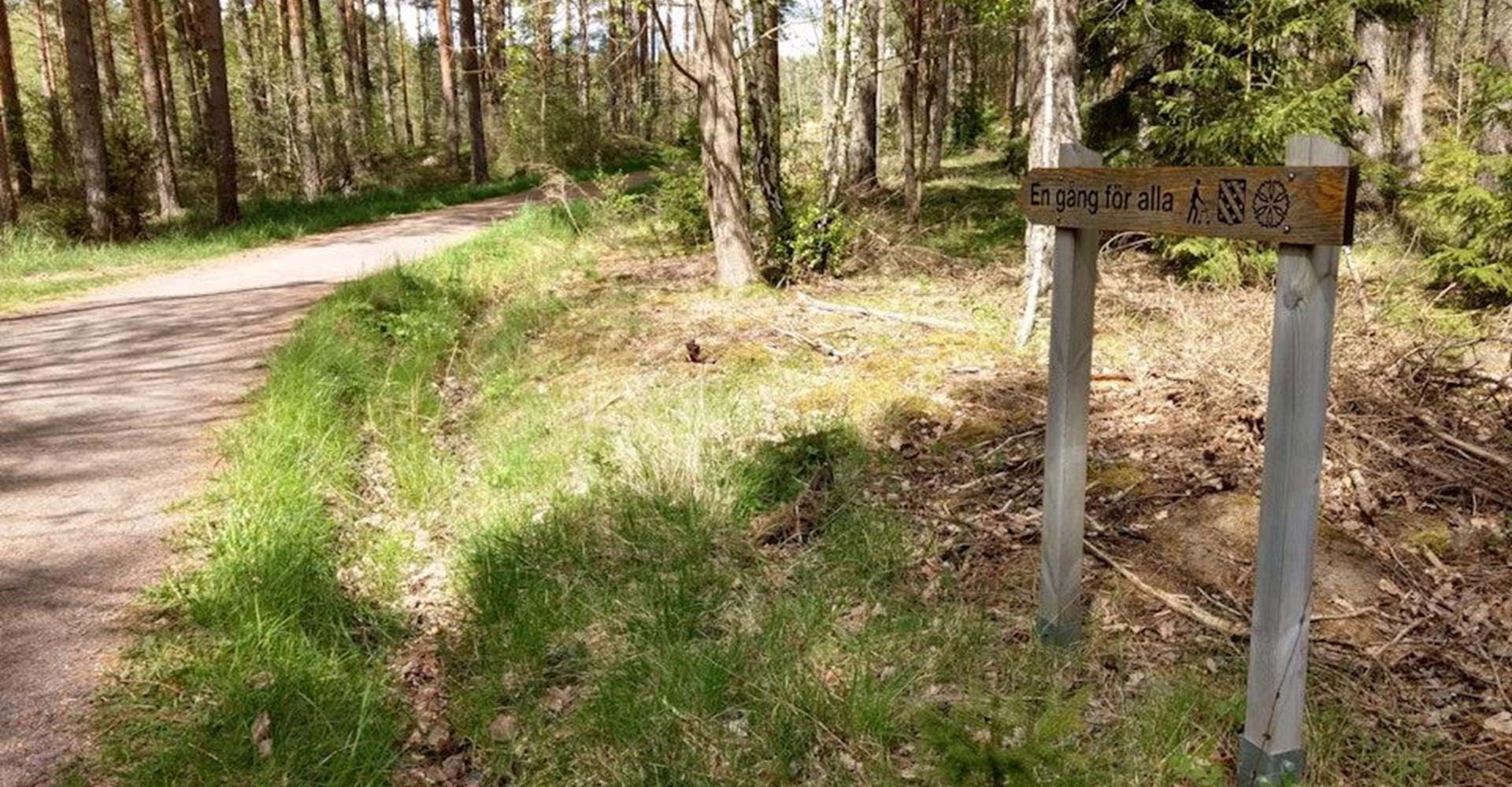 Etapp: Alboga - en gång för alla. Söderköping
Tillgänglighetsanpassad slinga