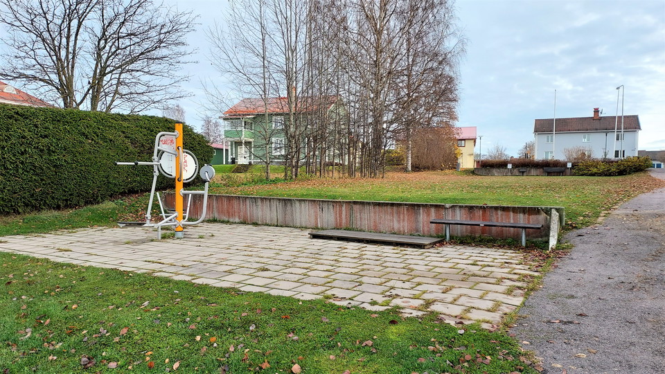 Utegym i Färebyparken
