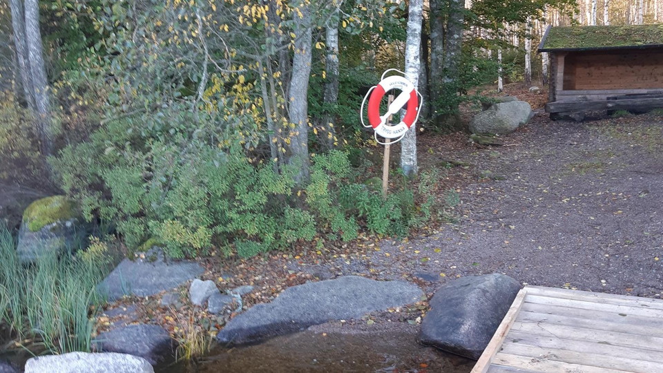 Livboj och renoverad brygga 2023