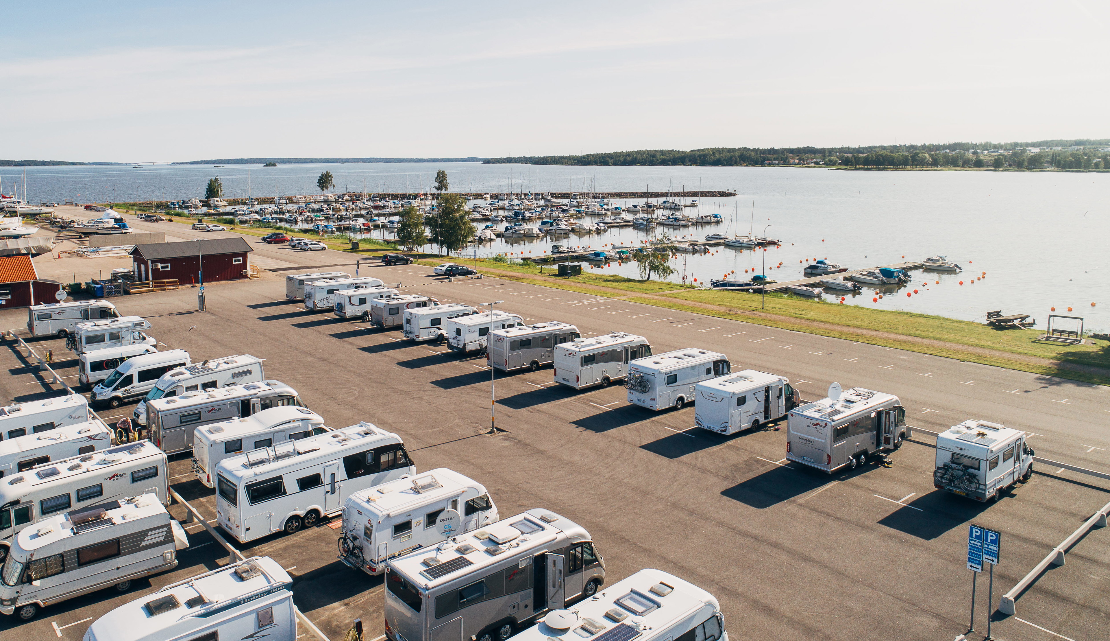 Ställplats i yttre hamnen