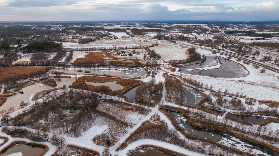 Drönarbild Kalmar Dämme