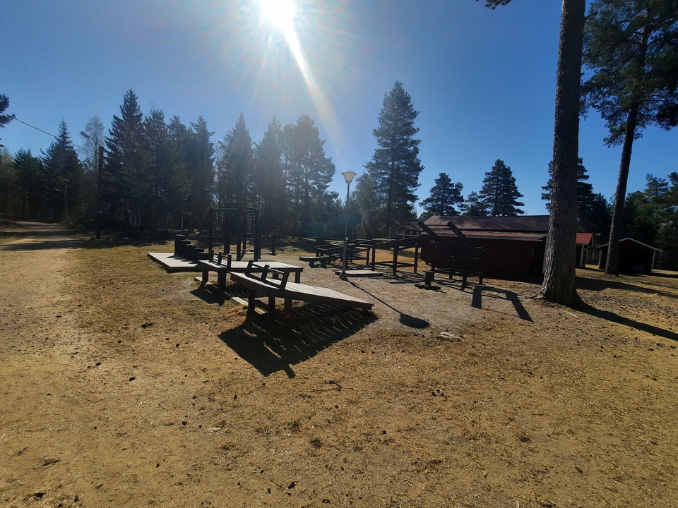 Utegym - perfekt för lite styrketräning