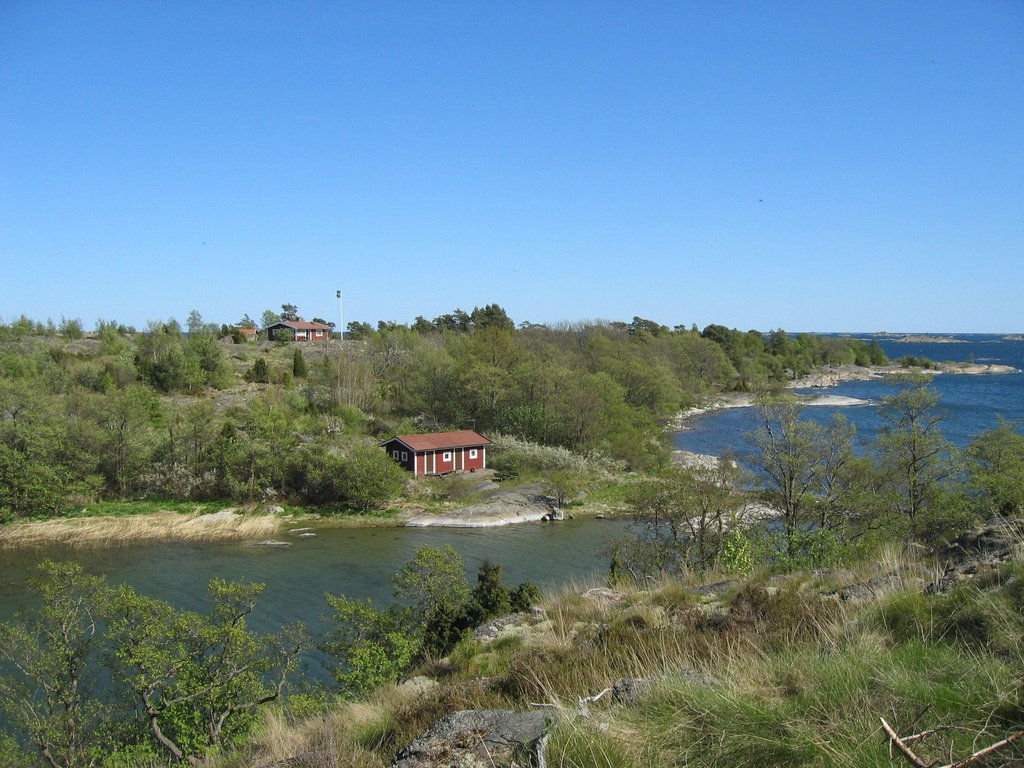 Utsikt från Västra Kopparholmarna
