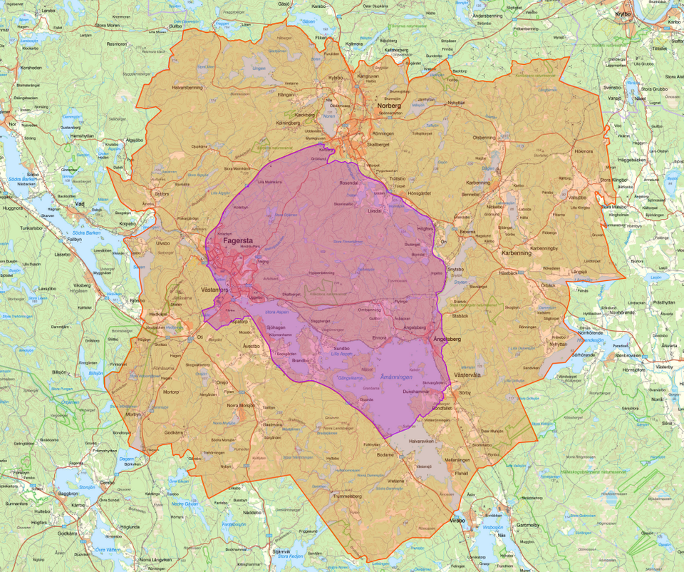 Nya lättnader av restriktioner i området som drabbats av afrikansk svinpest
