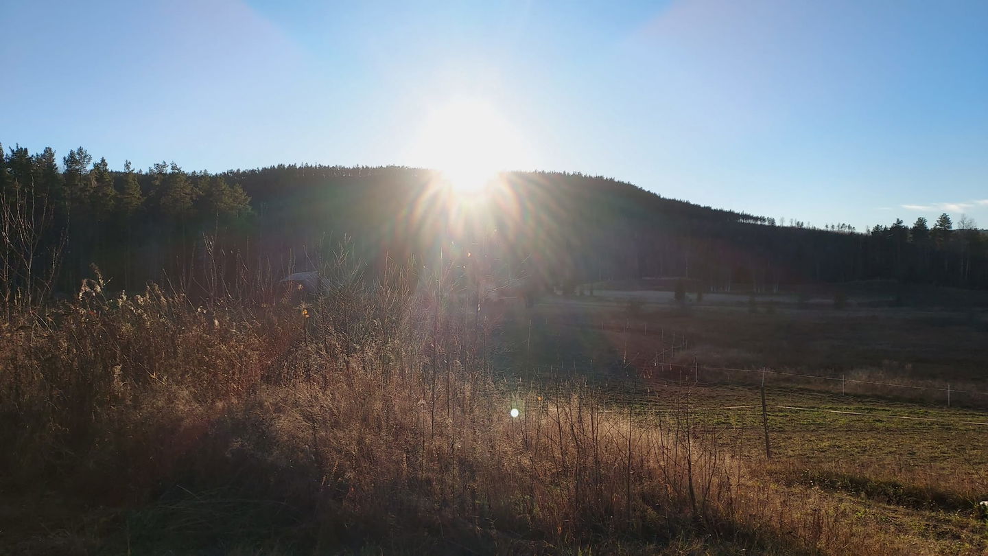 Venåsberget sett nerifrån byn Venås