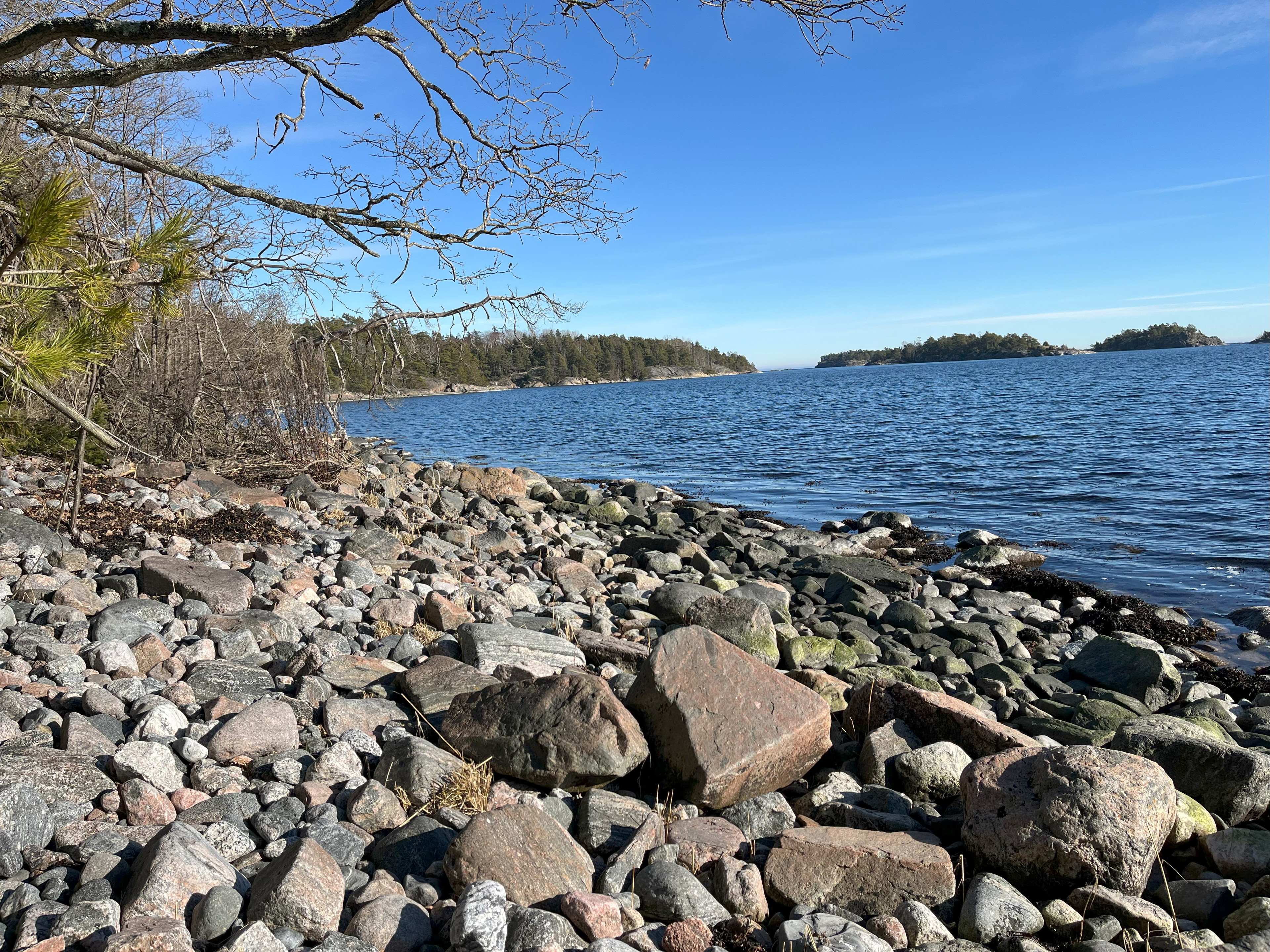 Odletslingan med havsutsikt