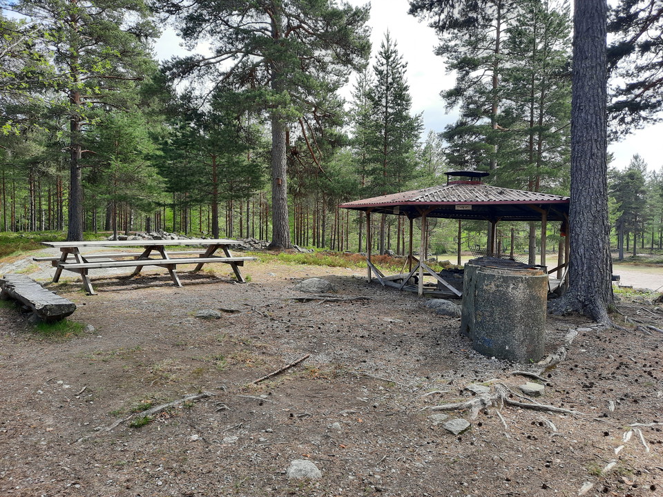 Grillplats som kan bokas