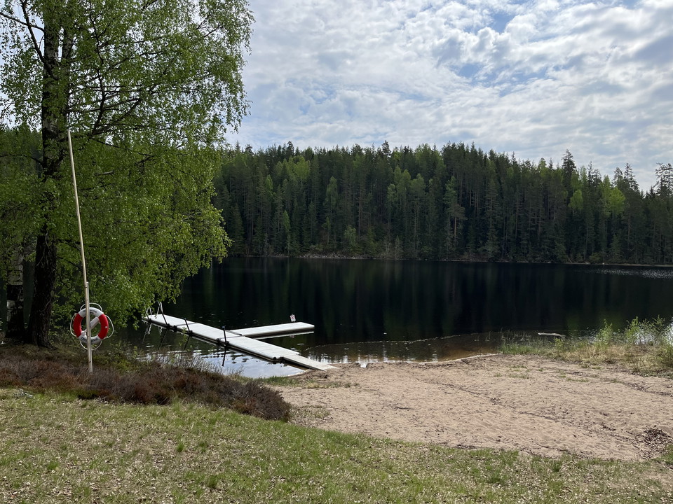 Vy över stranden