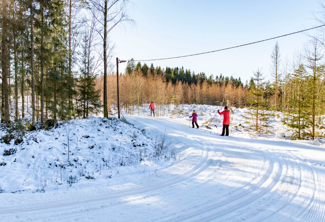 Skifahren in Ätran