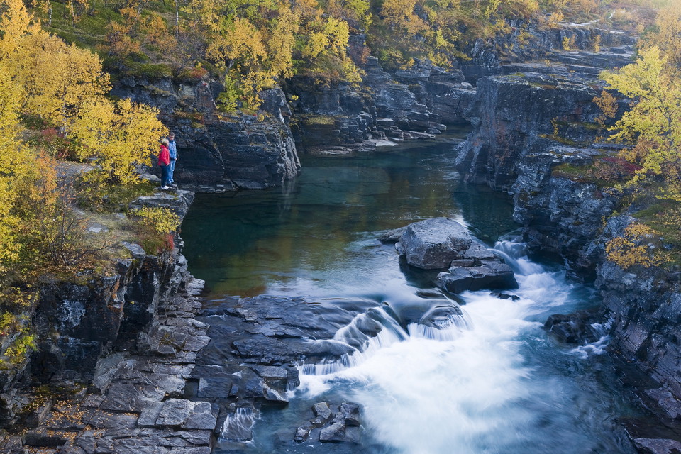Kanjonen i Abisko