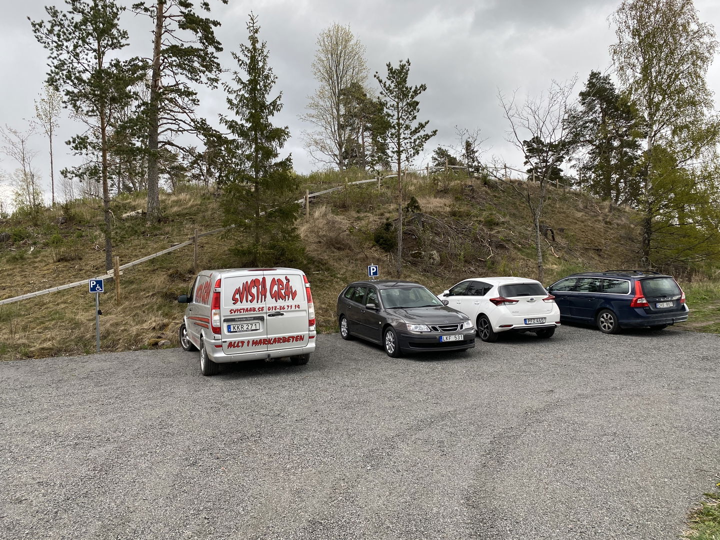 Parkering Ånge våtmark