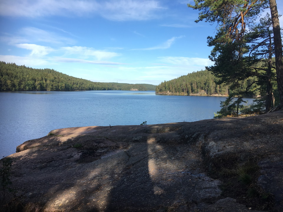 Utsikt över Ågelsjön