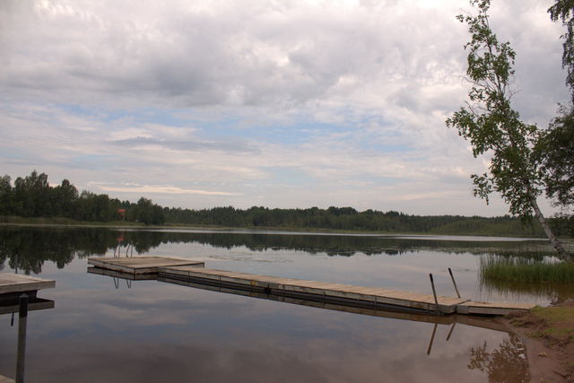 Badplats Glistjärn, Västberg