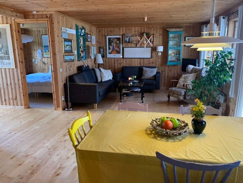 Vardagsrum i tornhuset