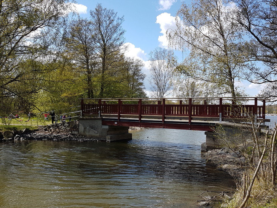 Bron till Boholmen. Foto Lidingö stad.