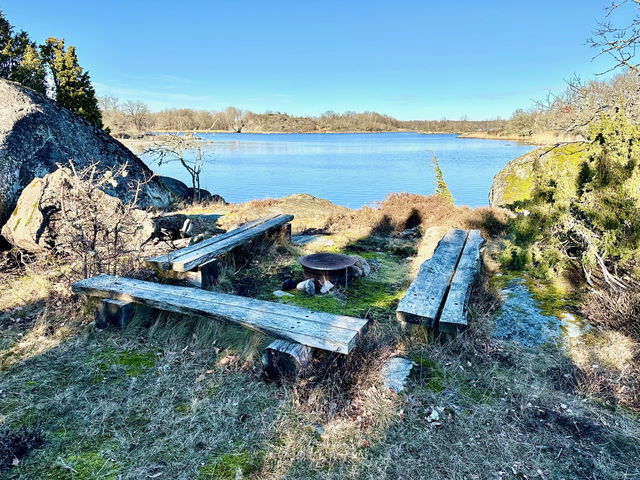 Eldstad, Eriksbergs stränder