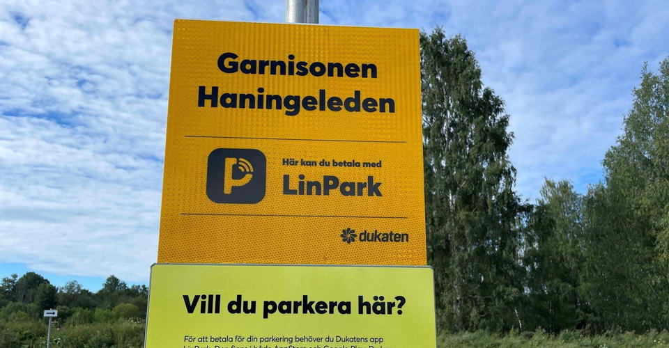 Parkeringsplats Garnisonen Haningeleden.
Etapp: Djurgården - Vidingsjö
Linköping