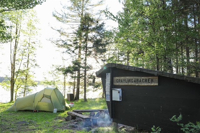 Vindskydd/lägerplats Grävlingbacken 