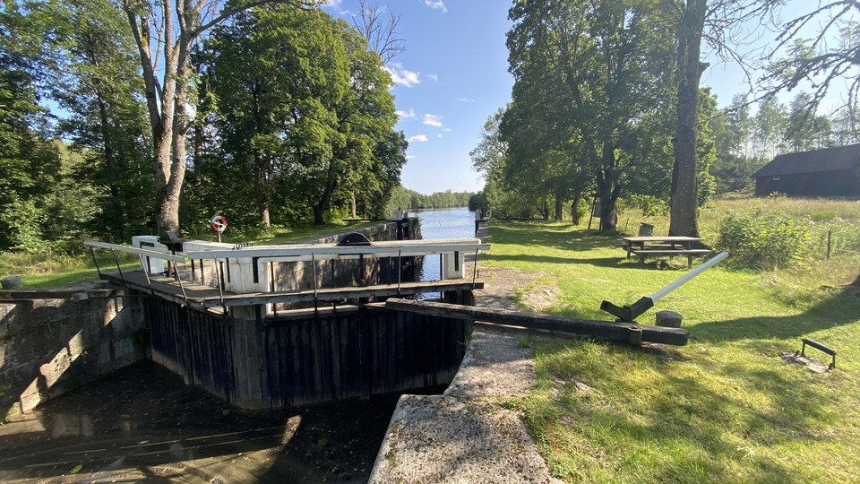 Slussen vid Ålsätra