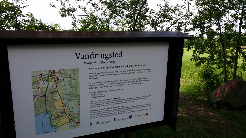 Information vid startplats