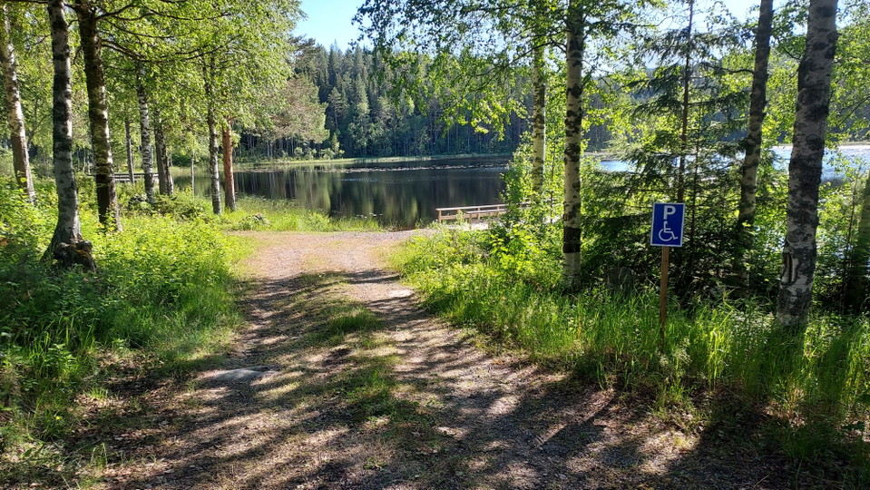 Tillgänglig parkeringsplats