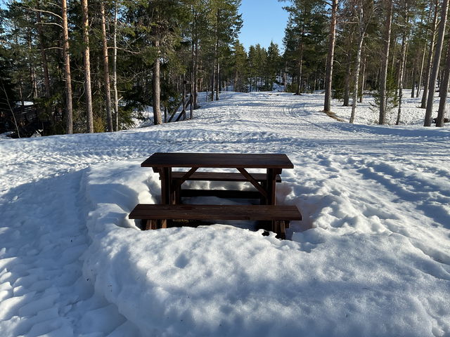 Bänkbord Södra berget