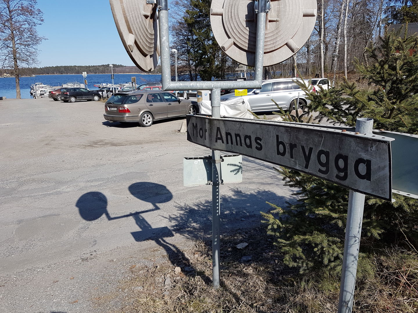 Vid Mor Annas brygga. Foto Lidingö stad.