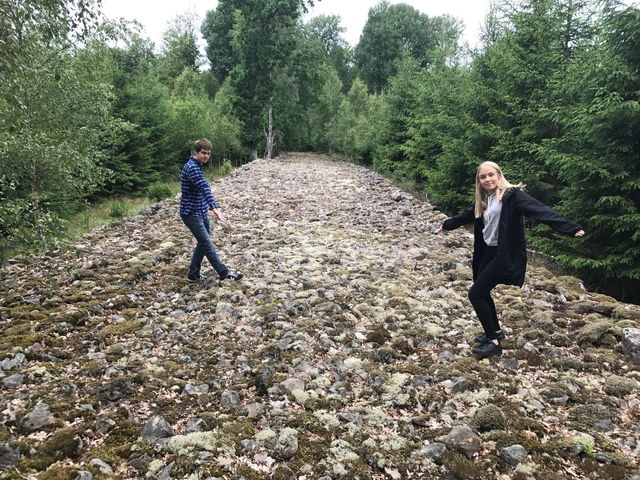 Världens bredaste stenmur