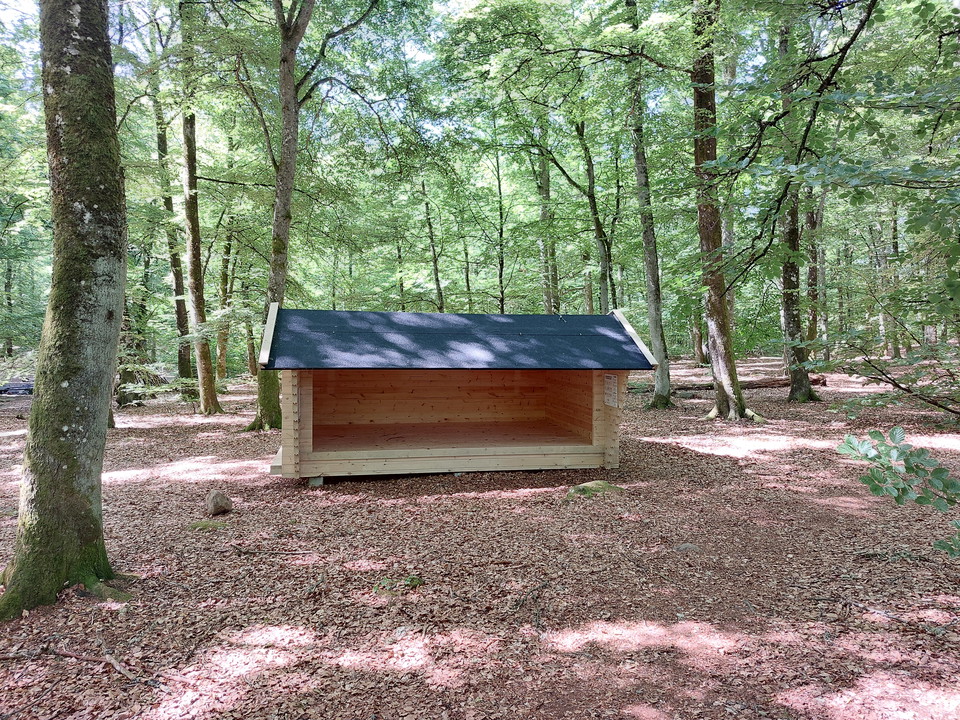 Öppet väderskydd året runt