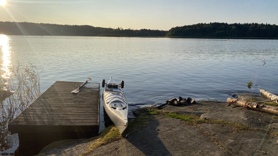 Brygga vid Killingholmens nordvästra sida
