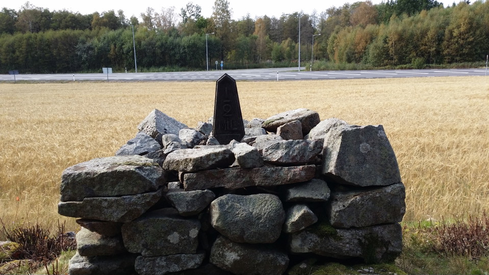 Sigfridsleden passerar förbi