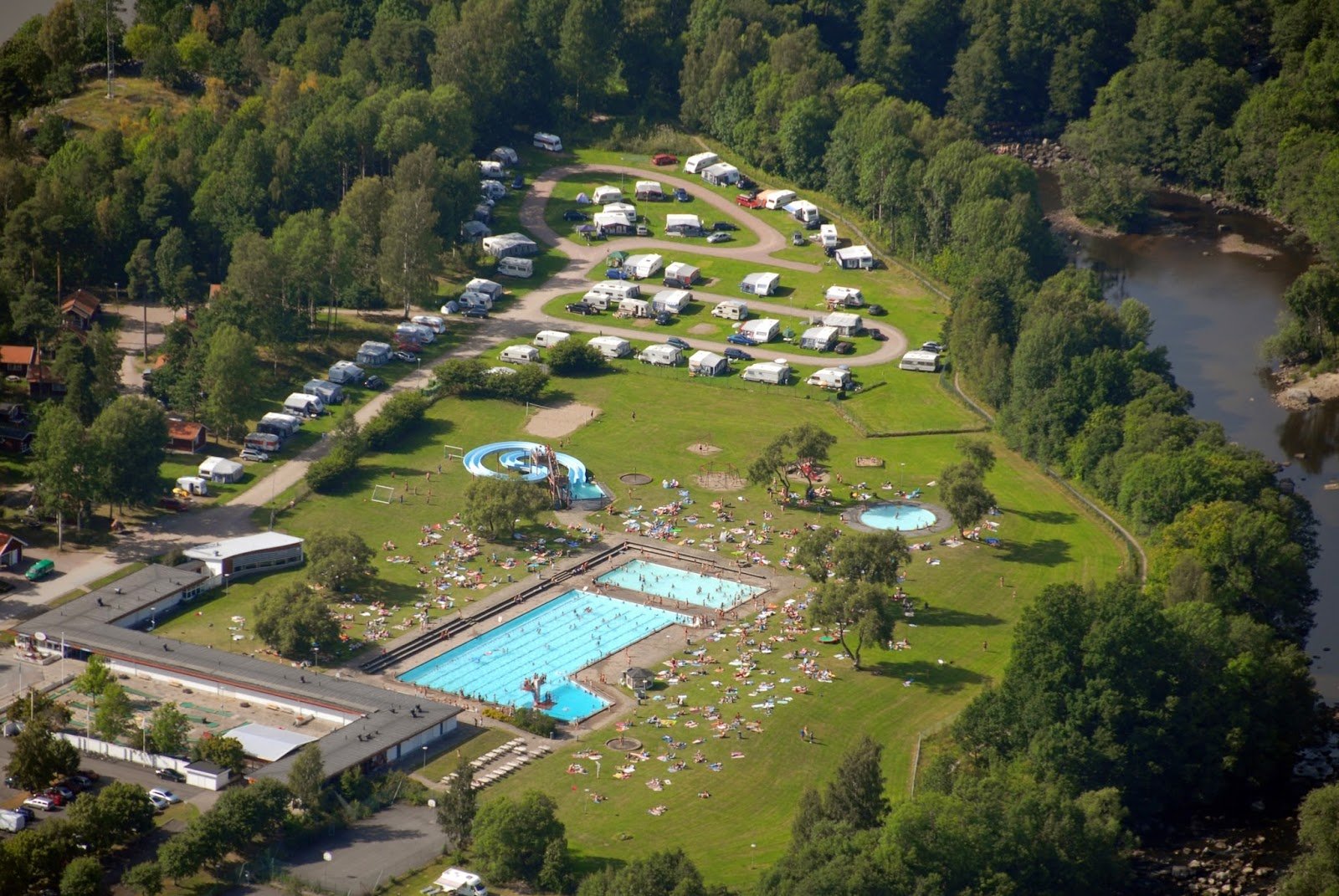 Skantzö Bad & Camping (Skantzö Swimming & Camping) — Hallstahammar