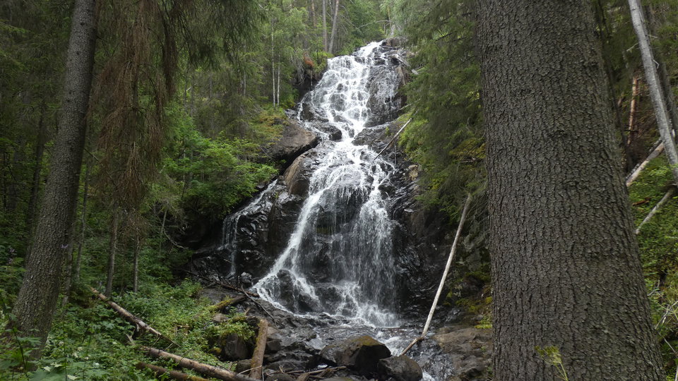 Meåfallet, Revabergets naturreservat.