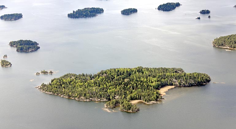 Norra Vätterns skärgård.