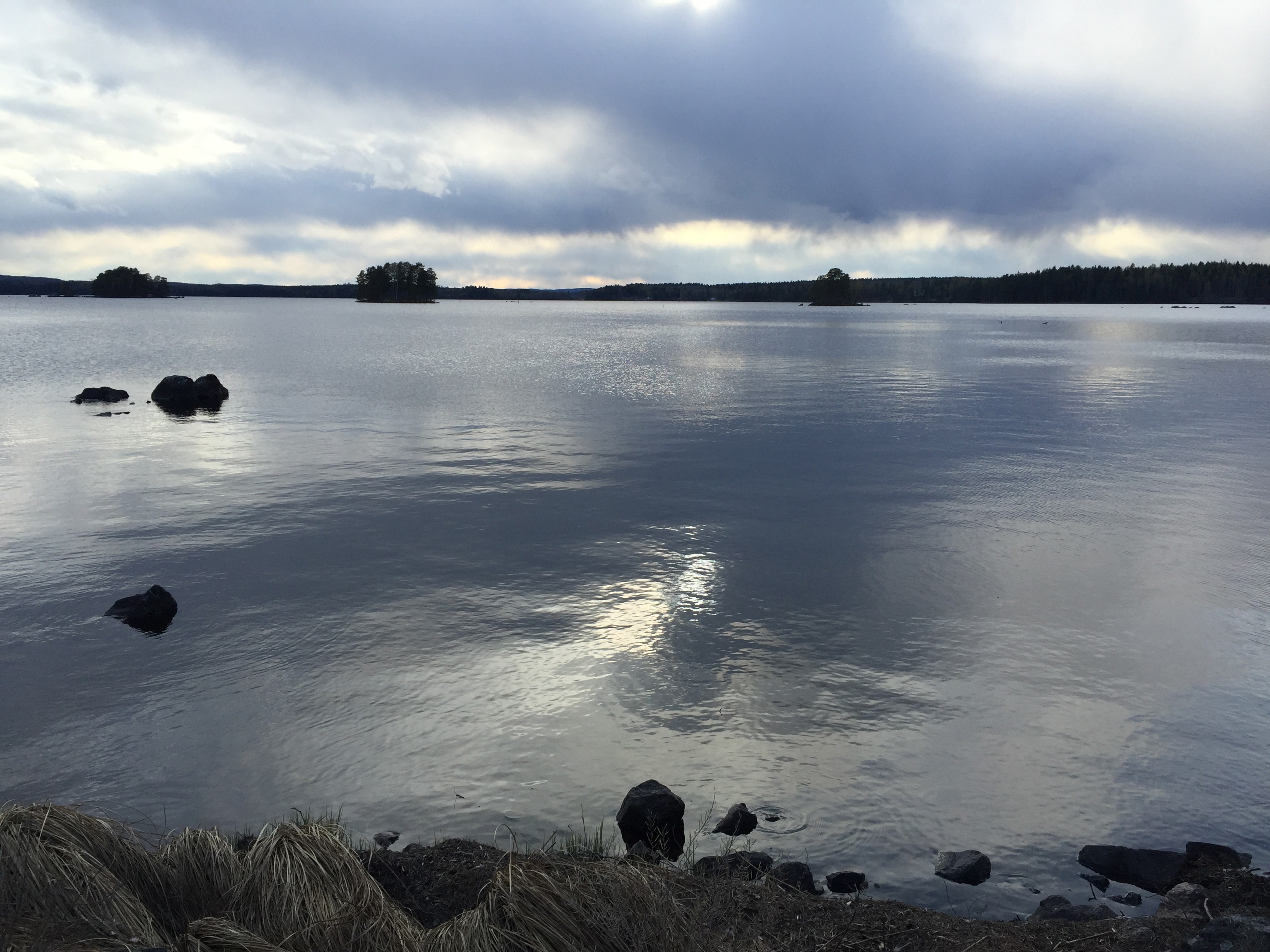 Sjön Åmänningen i Strömsholms kanal