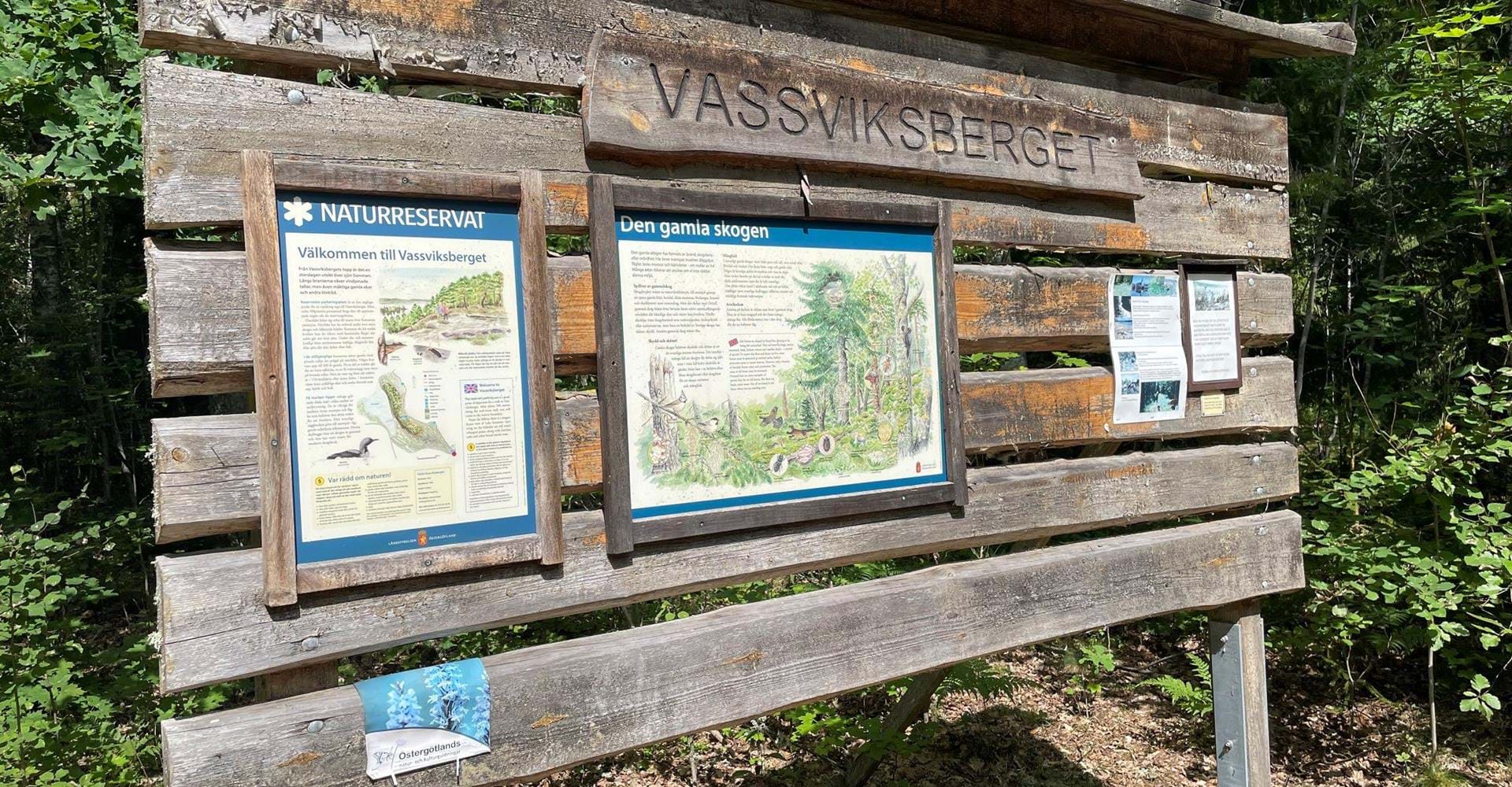 Vassviksberget parkering