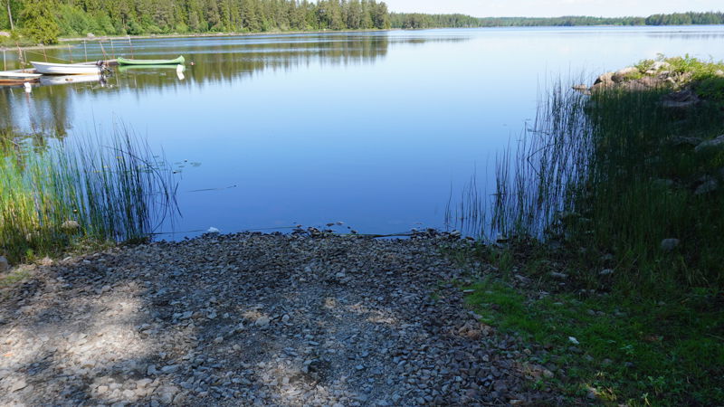 Båtramp Älganässjön