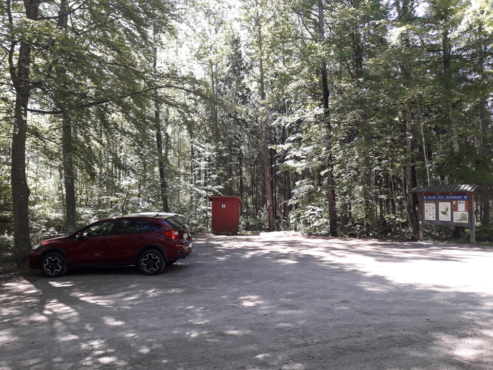 Parkering nära