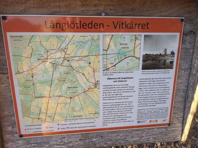 Informationsskylt Vitkärret