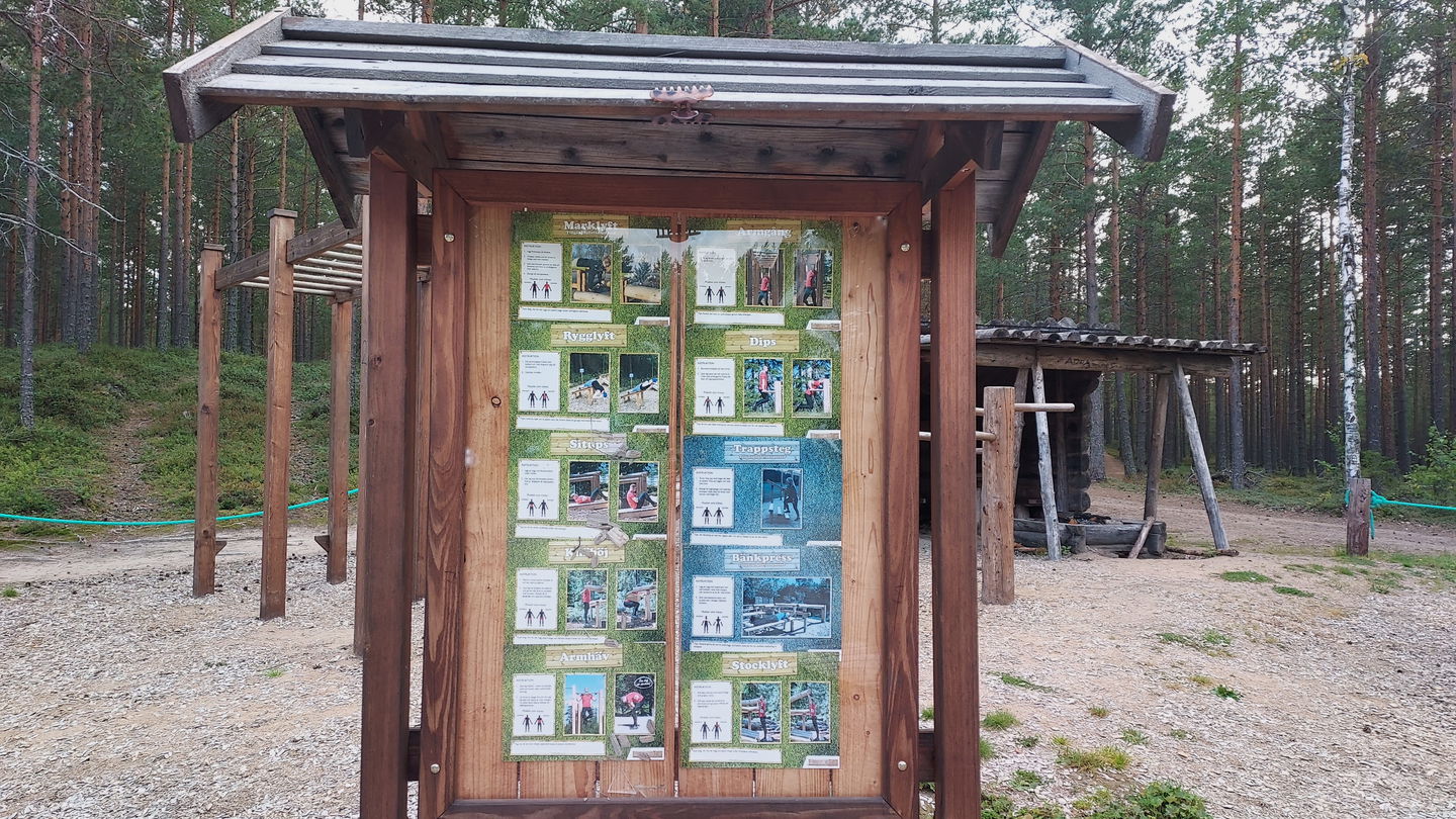 Utegym i Måga