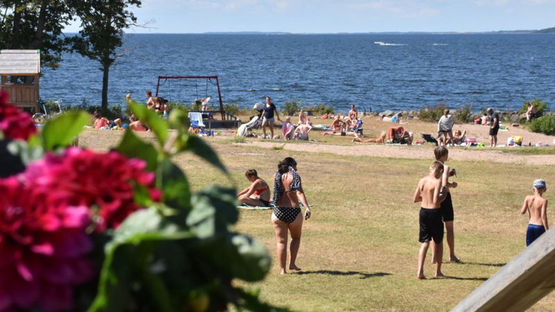 Vänern - Hult beach (SMU Sommarhem)