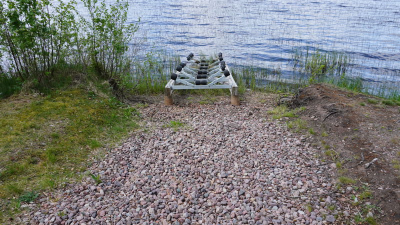 Båtramp Härstensbosjön