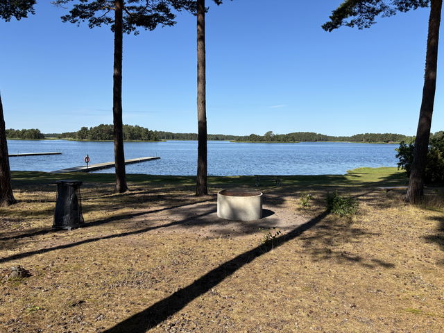 Barbecue Area, Lillöbadet on Oknö