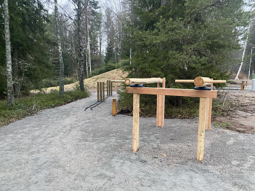 Stocklyft och battlerope