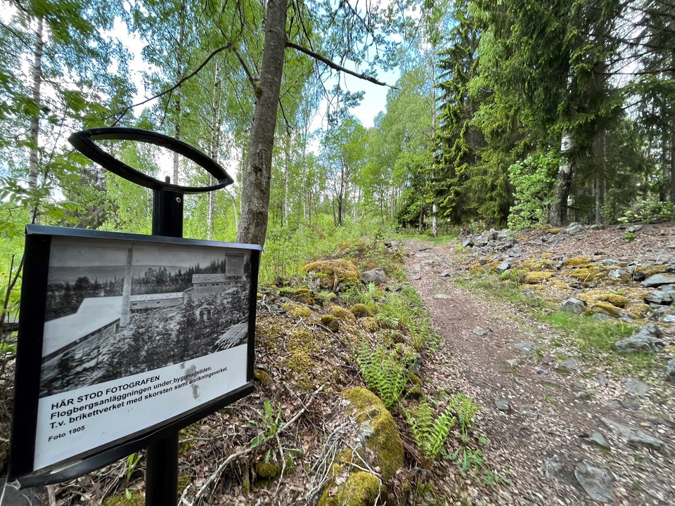 Flogberget Stollgångens stig