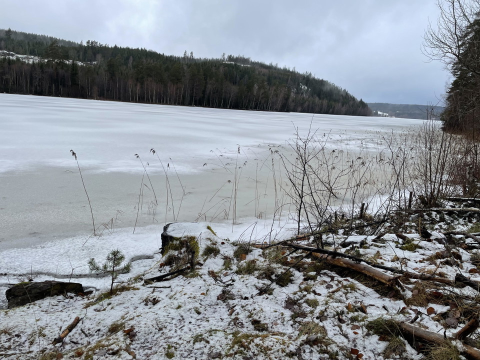 Landfiske, Härstensbosjön vid stora vägen