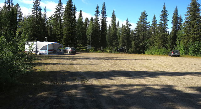 Parking lot, entrance, Kronogård