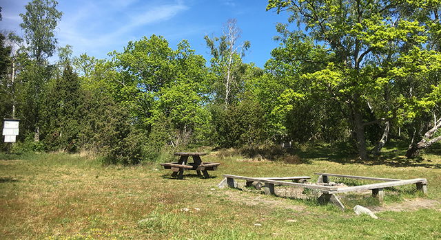 Tältplats Puttudden, Lövö