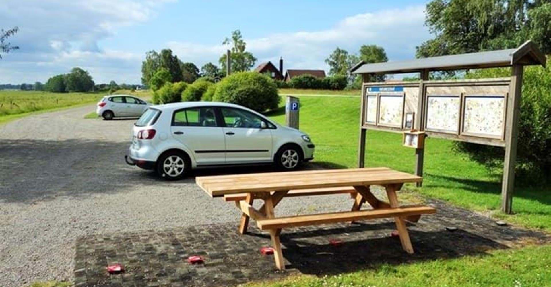 Nybro, parkering