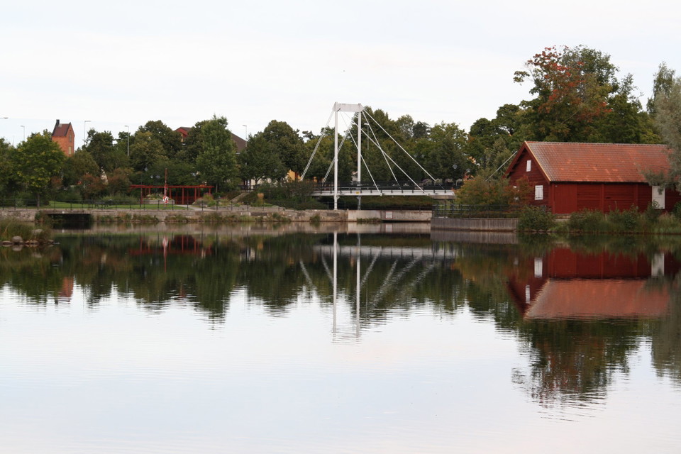 Vy över Kvarnsstugan